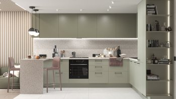 Тренды и новые цвета в дизайне современных кухонь в 2023 году в Пушном - pushnoj.mebel54.com | фото