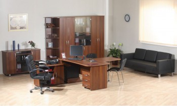 Кабинет директора Лидер Пегас в Пушном - pushnoj.mebel54.com | фото