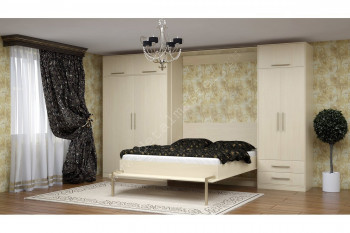 Комплект мебели со шкаф-кроватью трансформер Ратмир в Пушном - pushnoj.mebel54.com | фото