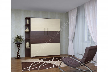 Комплект мебели со шкаф-кроватью трансформер Ульяна в Пушном - pushnoj.mebel54.com | фото
