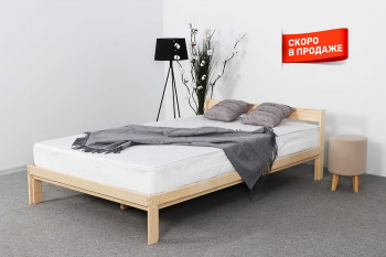 Кровать Ирен 900 с основанием  в Пушном - pushnoj.mebel54.com | фото