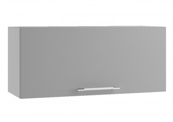 Норд ШВГ 800 Шкаф верхний горизонтальный (Камень беж/корпус Белый) в Пушном - pushnoj.mebel54.com | фото