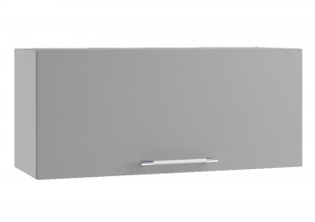 Ройс ПГ 800 Шкаф верхний горизонтальный (Графит софт/корпус Серый) в Пушном - pushnoj.mebel54.com | фото