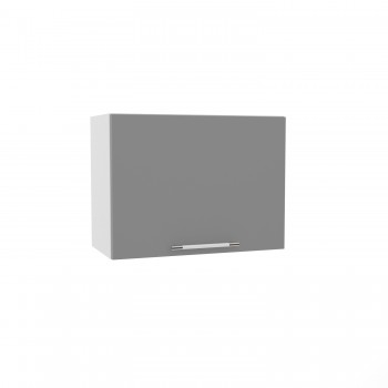 Ройс ВПГ 600 Шкаф верхний горизонтальный высокий (Графит софт/корпус Серый) в Пушном - pushnoj.mebel54.com | фото