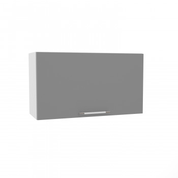 Ройс ВПГ 800 Шкаф верхний горизонтальный высокий (Графит софт/корпус Серый) в Пушном - pushnoj.mebel54.com | фото